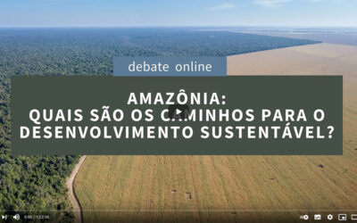Amazônia: quais são os caminhos para o desenvolvimento sustentável?